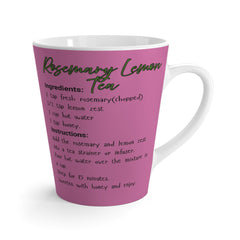 Mug — Fresh Rosemary Tea Recipe Mug | Herbal Tea Lover Gift