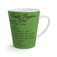 Mug — Fresh Thyme Tea Recipe Mug | Herbal Tea Lover Gift