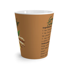 Mug — Ginger and Turmeric Tea Recipe Mug | Herbal Tea Lover Gift